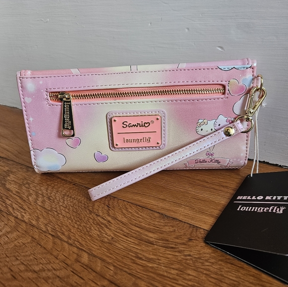 Loungefly Sanrio Hello Kitty Carnival Flap Wristlet Wallet - Picture 11 of 11